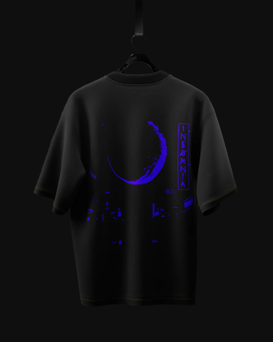 THE MIDNIGHT DREAMSCAPE – Oversize Organic Tee by INSOMNIA